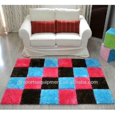 100% tastaless EVA magic cube puzzle carpet for bedroom